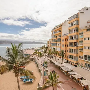  Apartment En Primera Linea Playa De Canteras Vista Al Mar